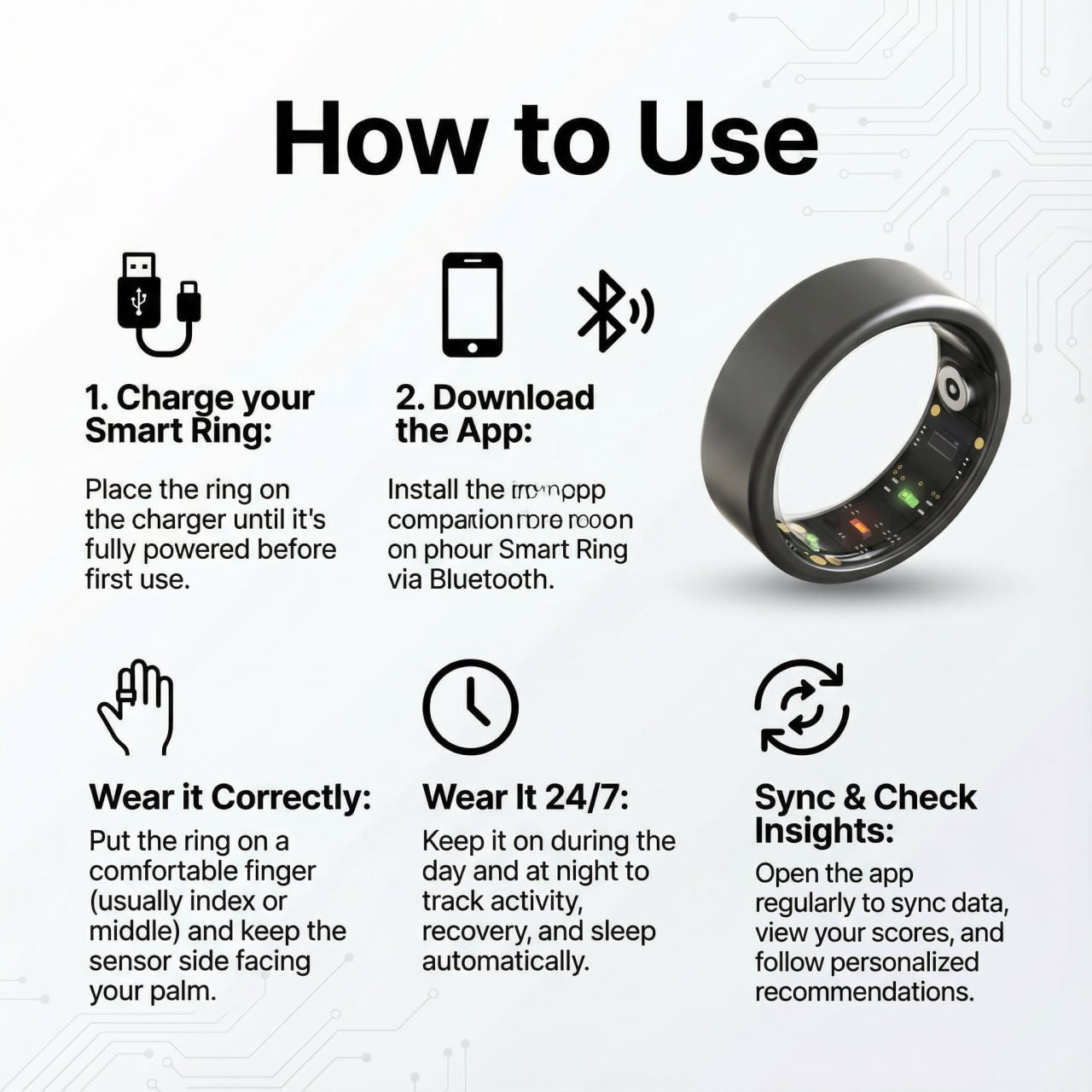 Smart Healthy Ring